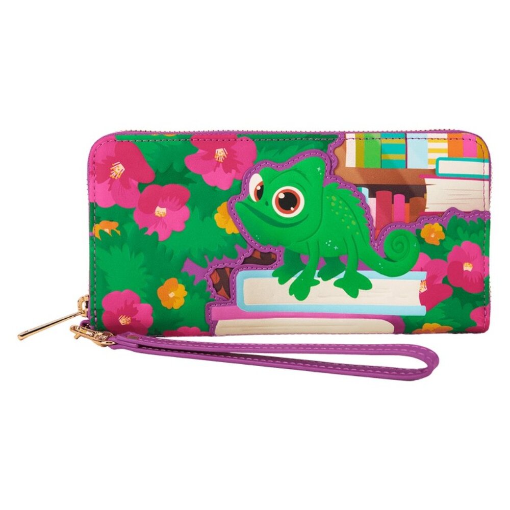 Loungefly Disney Tangled Rapunzel Exclusive Books Backpack and Wallet Set NWT - Picture 12 of 16